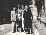 1949 Kiew: Hans Klering mit Familie und Schwiegereltern